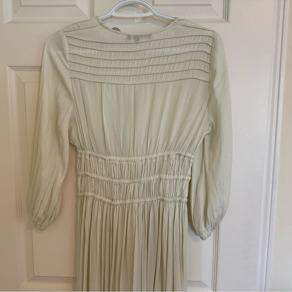 Maje Ruffle-Detail Midi Dress - Picture 7 of 7